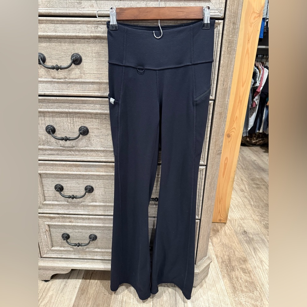 Fabletics StretchTech Kick Flare Scrub Leggings - image 2